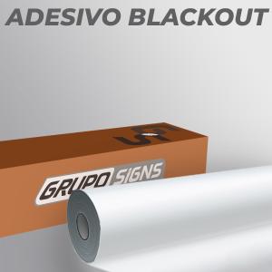 Bobina Adesivo Vinil Blackout Bobina fechada 50 Metros    