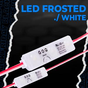 LED 3 FROSTED./WHITE Resinado 3 Leds    PRONTA ENTREGA