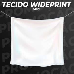 Tecido Wideprint 100g Wideprint 100g M² 4x0 Fosco Sem acabamento Ideal para e fototelas e quadros